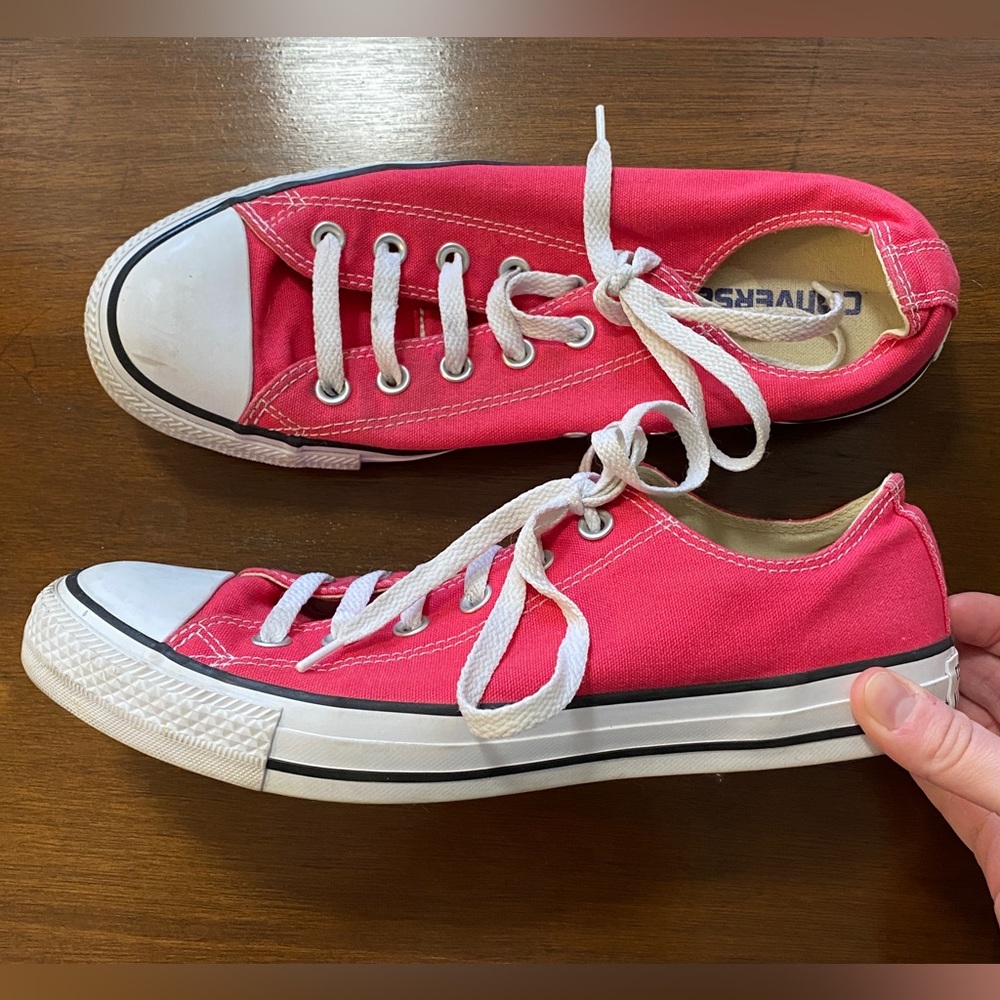 Converse Women’s Chuck Taylor All Star Stripes Sneaker - Pink